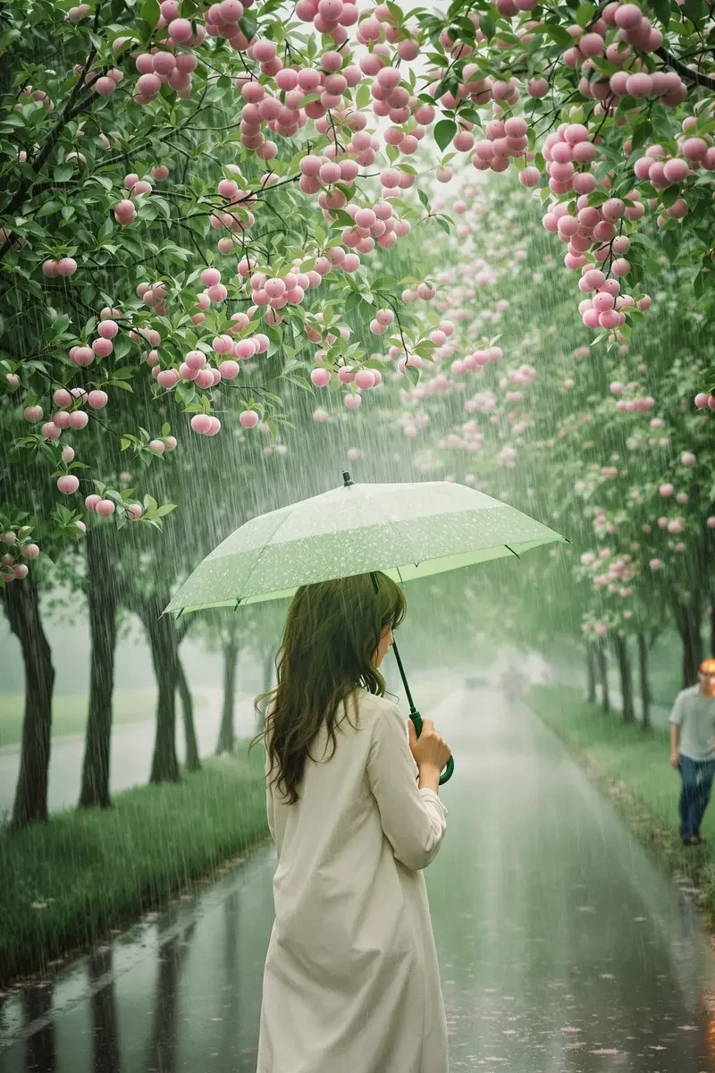 梅子黄时雨 电影海报 - 美女脱光